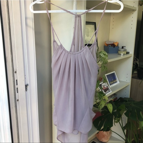 Lilac Tank top with POCKETS! - Picture 1 of 4